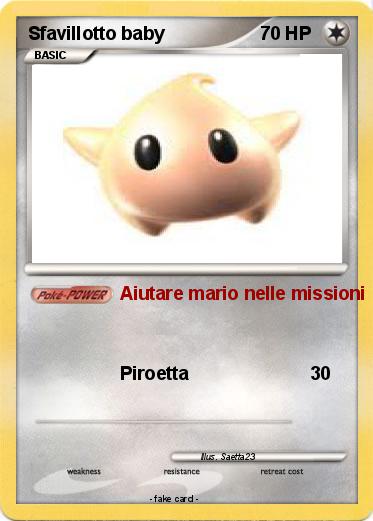 Pokemon Sfavillotto baby