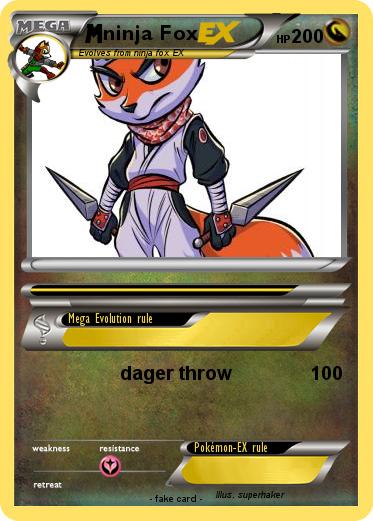 Pokemon ninja Fox