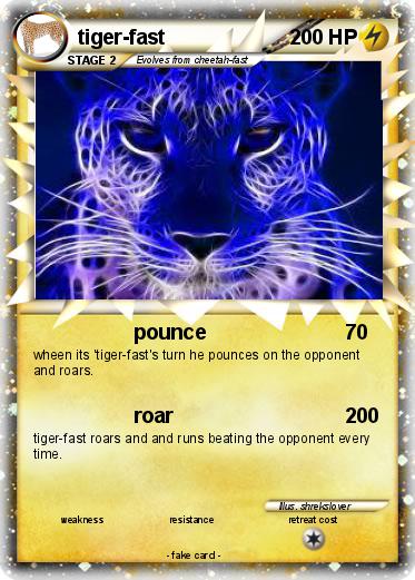 Pokemon tiger-fast