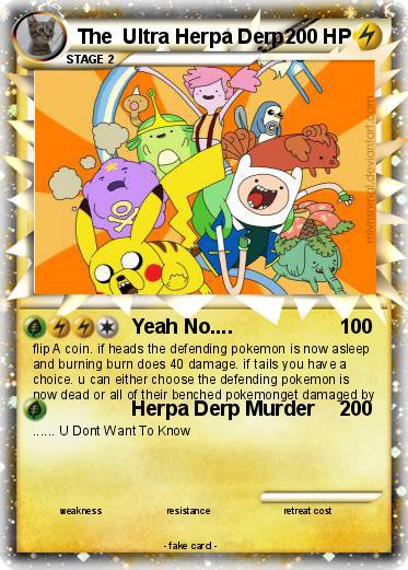 Pokemon The  Ultra Herpa Derp