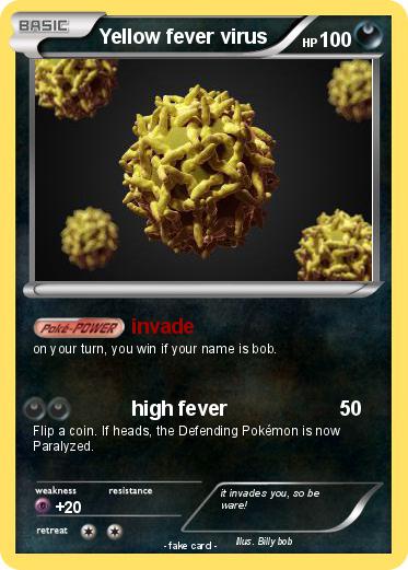 Pokemon Yellow fever virus