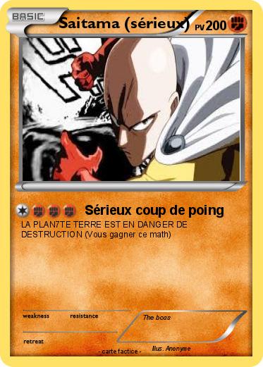 Pokemon Saitama (sérieux)