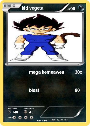 Pokemon kid vegeta