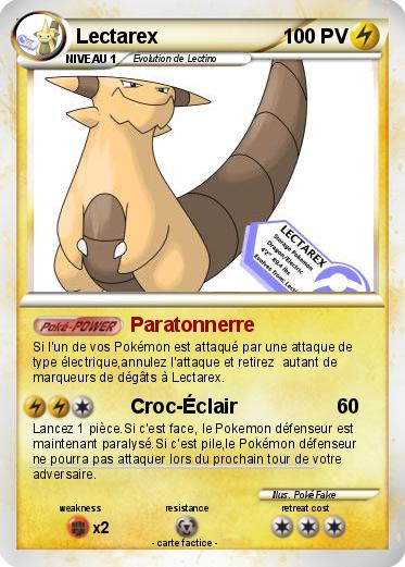 Pokemon Lectarex