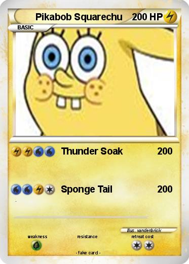 Pokemon Pikabob Squarechu