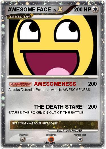 Pokemon AWESOME FACE