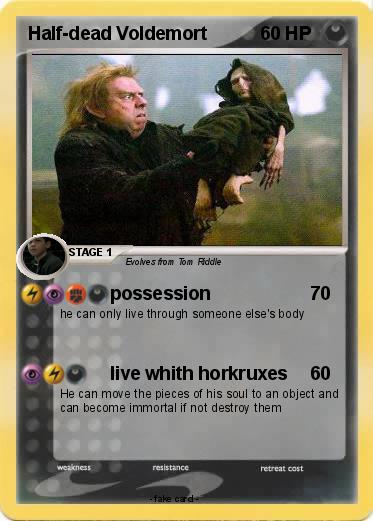 Pokemon Half-dead Voldemort