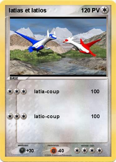 Pokemon latias et latios