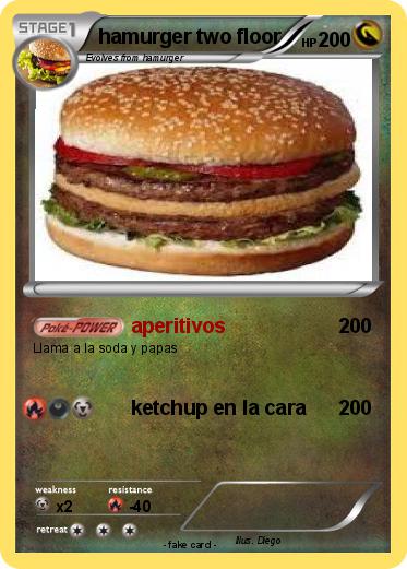 Pokemon hamurger two floor