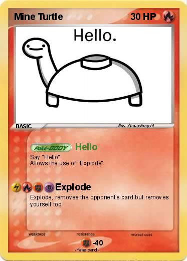 Pokemon Mine Turtle