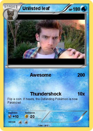Pokemon Unlisted leaf