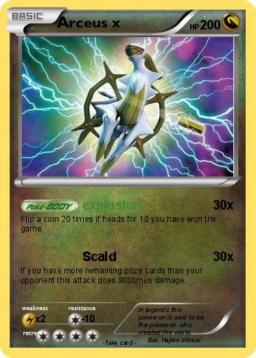Pokemon Arceus x