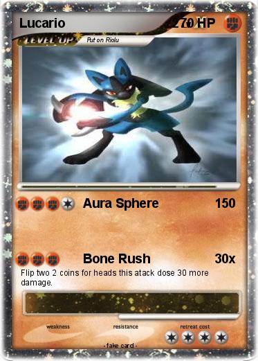 Pokemon Lucario                              2
