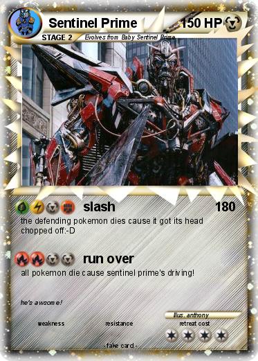 Pokemon Sentinel Prime