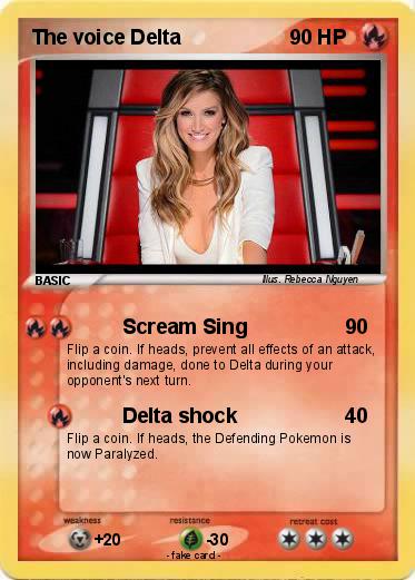 Pokemon The voice Delta