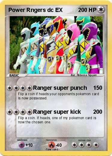 Pokemon Power Rngers dc EX