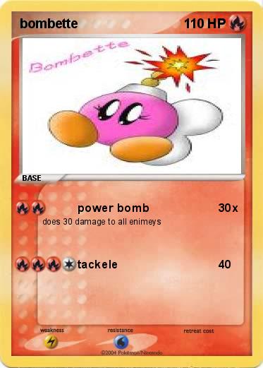 Pokemon bombette