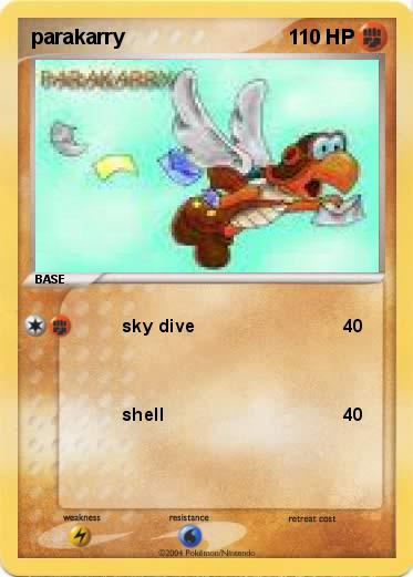 Pokemon parakarry