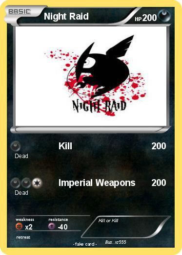 Pokemon Night Raid
