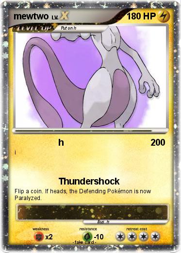 Pokemon mewtwo