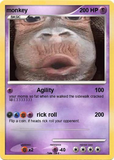 Pokemon monkey