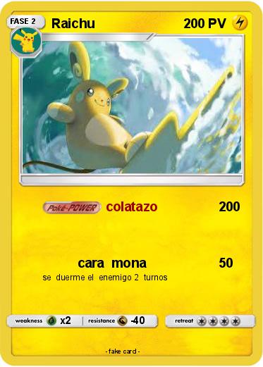 Pokemon Raichu