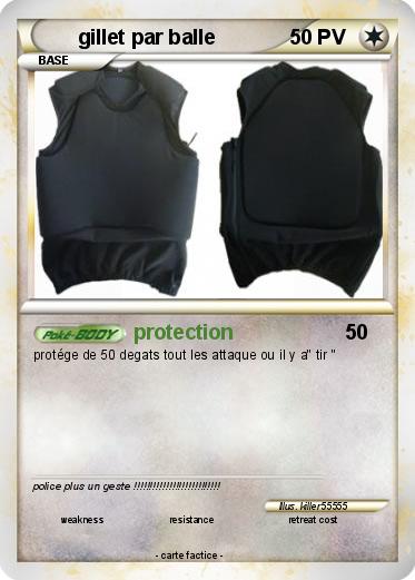 Pokemon gillet par balle