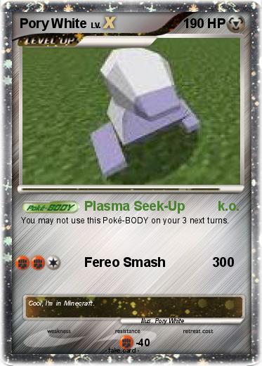 Pokemon Pory White