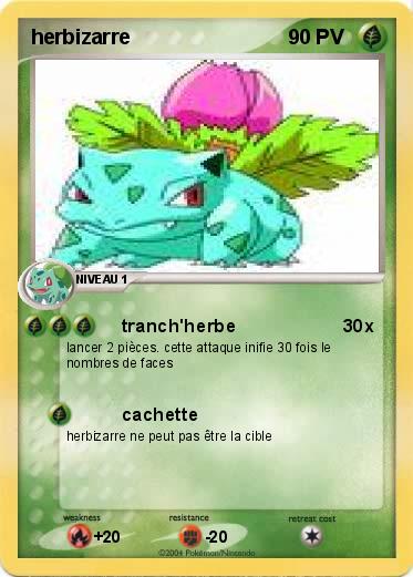Pokemon herbizarre