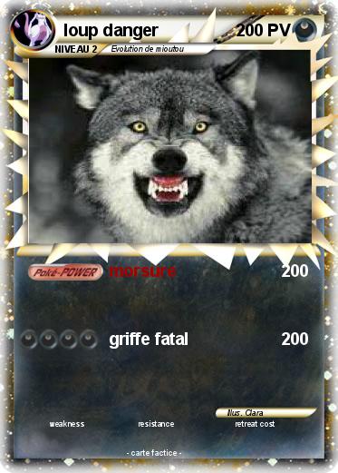 Pokemon loup danger