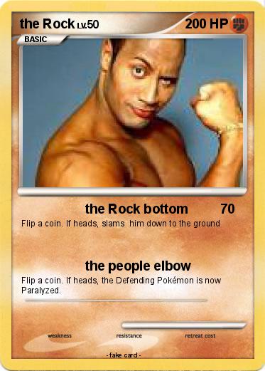 Pokemon the Rock