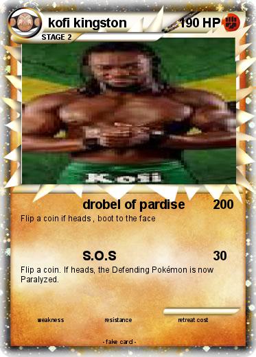 Pokemon kofi kingston