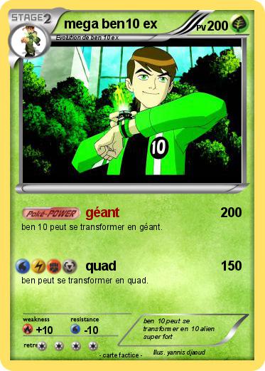 Pokemon mega ben10 ex