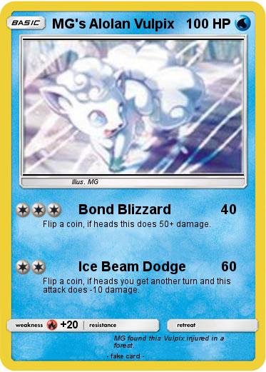 Pokemon MG's Alolan Vulpix