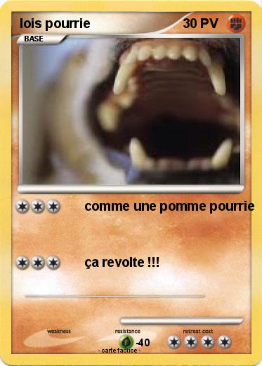 Pokemon lois pourrie