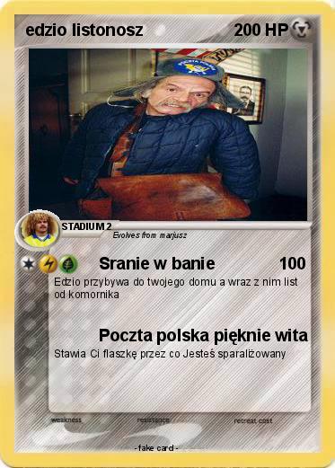 Pokemon edzio listonosz