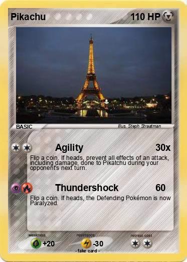 Pokemon La Tour Eiffel