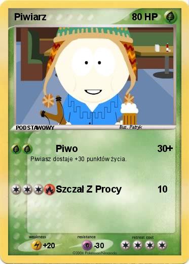 Pokemon Piwiarz