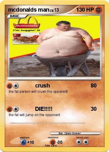 Pokemon mcdonalds man