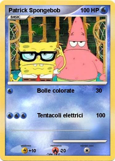 Pokemon Patrick Spongebob