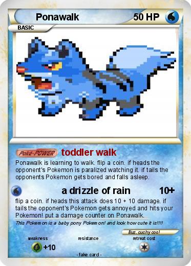 Pokemon Ponawalk