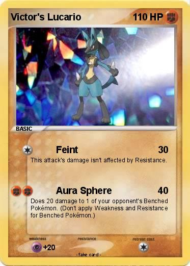 Pokemon Victor's Lucario