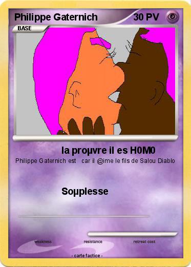Pokemon Philippe Gaternich