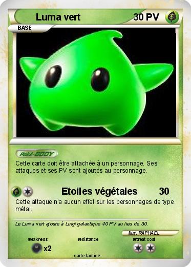 Pokemon Luma vert