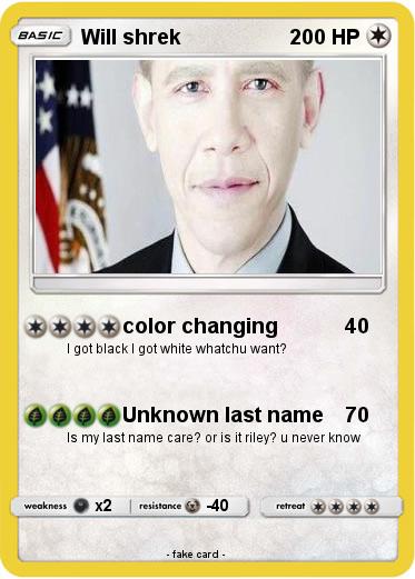 Pokemon Will shrek