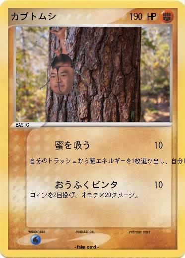 Pokemon カブトムシ