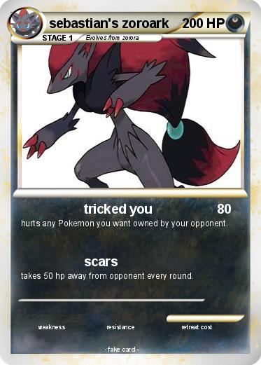 Pokemon sebastian's zoroark