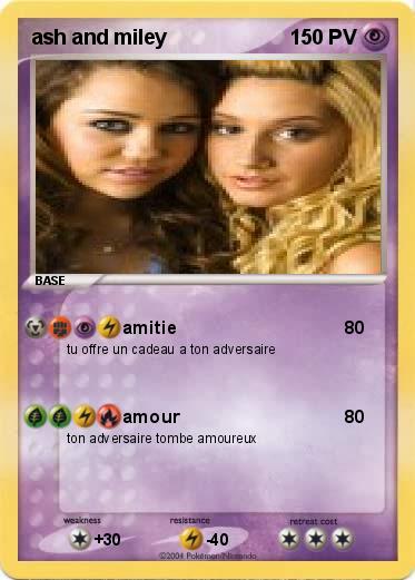 Pokemon ash and miley
