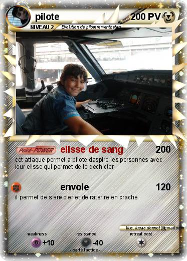Pokemon pilote