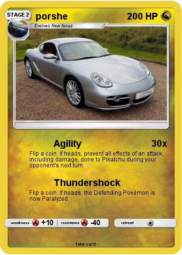 Pokemon porshe